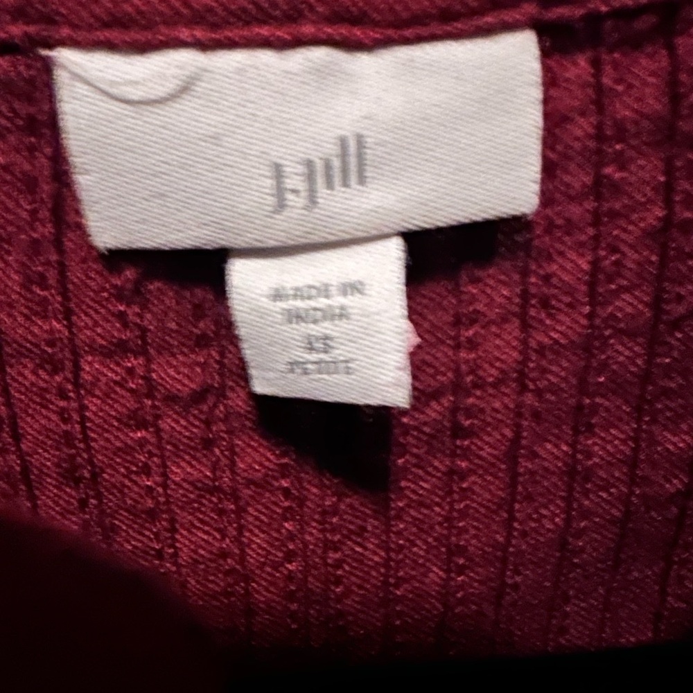 Burgundy Ribbed Dress - Picture 2 of 5